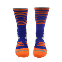 Chaussettes de basket-ball matelassées unisexes de sport pour hommes avec logo personnalisé professionnel