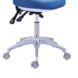 Sgabello medicale con sedia Mobile da medico e sedia Mobile Mobile per sedile rotante in microfibra per sedile posteriore regolazione dell'inclinazione del telaio/ciao - Product Image 4