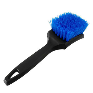 Brosse de nettoyage multi-couleurs pour pneus de voiture - Manche en PVC + poils en PP, durable, pour le nettoyage des jantes de voiture/moto/<span class=keywords><strong>vélo</strong></span> - Product Image 4