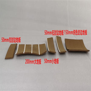 Plancher de pont en teck artificiel PVC pour yacht de conception moderne, rayures blanches, 18 mm, carreaux lisses en noyer pour jardin extérieur, pose facile - Product Image 6