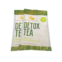 Emballage de barre de chocolat de champignon d'énergie de noix de bonbon numérique personnalisé 3.5 sachets de mylar pour le thé de désintoxication
