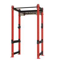 Rack de musculation professionnel commercial 75x75x3mm en acier, haute capacité, réglable en hauteur, pour squats, robuste, pour salle de sport