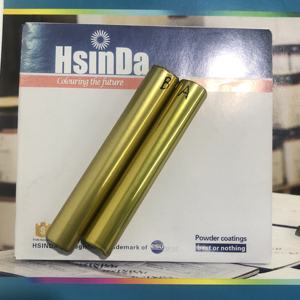 Vernice in Polvere Effetto Cromo Galvanico, Colore <span class=keywords><strong>Oro</strong></span>, per Gambe di Mobili - Product Image 1