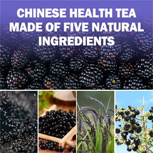 OEM ODM Listo para Enviar Bolsitas de Té Herbal Negro Natural Mezcla de Sésamo Negro, Arroz, Frijol y Goji Favorece la Salud del Cabello 20 Bolsitas - Product Image 6