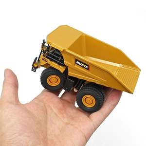 Camión Modelo Huina 1812, Escala <span class=keywords><strong>1</strong></span>:60, Miniatura de Aleación Fundida a Presión, Camión Volquete de Metal, Colección de Modelos de Autos, Decoración, Juguetes para Niños, Regalo - Product Image 2
