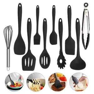 Custom Koreaanse Woonaccessoires Kookgerei Luxe Koken Set Ecofriendly Spatel Cocina Rode Silicone Keuken Cook Gebruiksvoorwerpen