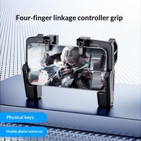Nouvelle manette de jeu ZH01 en ABS, boutons mécaniques sans latence, universelle pour téléphone portable, multifonctionnelle, auxiliaire physique