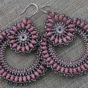 Pendientes de Cuentas de Semillas, Creaciones Hechas a Mano - Product Image 1