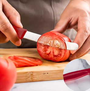 سكين مطبخ معدني متعدد الاستخدامات من الفولاذ المقاوم للصدأ، سكين تقشير مدمج، إصدار جديد 2024 من يوهانغ - Product Image 6