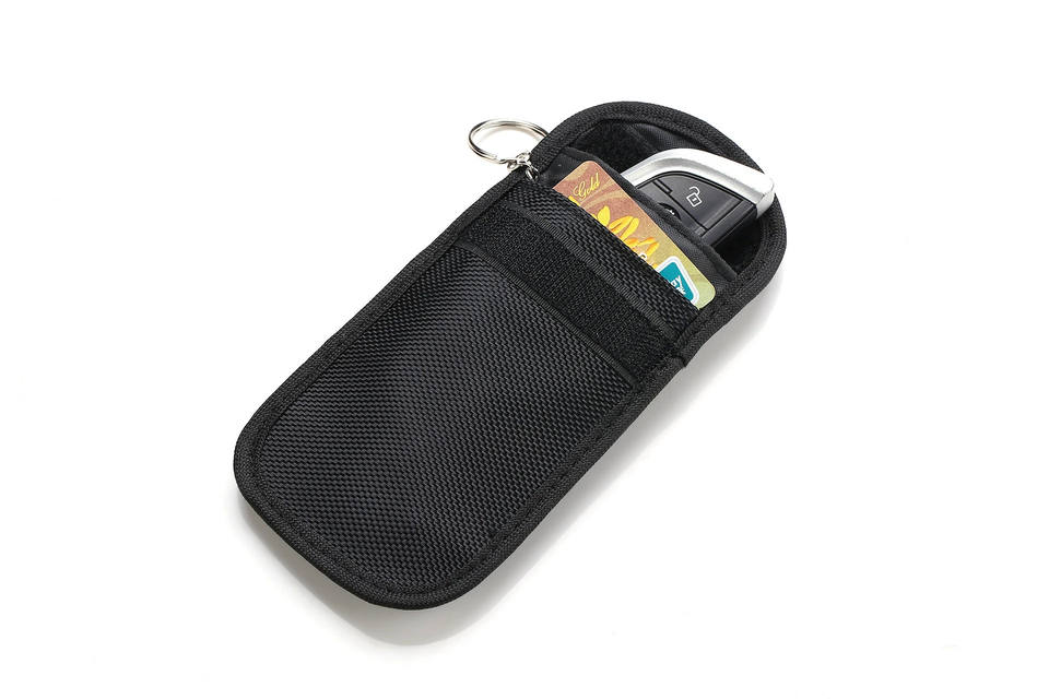 2026 Style Car Key Signal Block Keyless Shield Bag Faraday Keyfob Pouch ...
