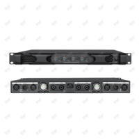 OEM Harga Terbaik EIF DB26/DB46 1U Desain Ramping Kelas D 2 Kanal Stereo/Surround 4/8 Ohm 600W Radio Panggung Metal Audio Profesional