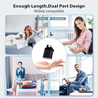 Chargeur mural USB C 20W PD, adaptateur de charge rapide, prise Type C, alimentation pour smartphone et tablette