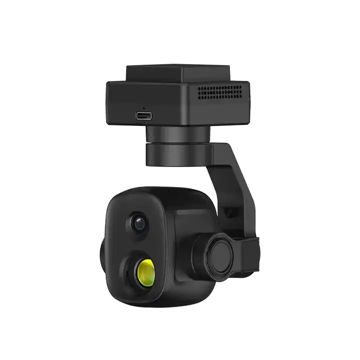 2023 Hot selling ZT6 Mini Dual-Sensor Optical Pod High-Resolution Thermal Imaging 4K Optical Camera Incomparable Gimbal Control