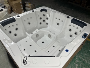 Vasca da Bagno Idromassaggio HG di Alta Qualità per Interni, Vasca Freestanding in Acrilico per 4-5 Persone, <span class=keywords><strong>Spa</strong></span> - Product Image 5
