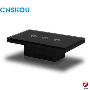 Cnskou chúng tôi/AU tiêu chuẩn Tempered Glass nhà thông minh tuya EweLink Wifi ZigBee điều khiển từ xa màn trập Con Lăn Thông Minh Rèm chuyển đổi - Product Image 4