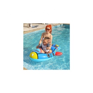 Anneaux de natation gonflables durables pour enfants tout-petit flotteur bateau jeux d'eau jouets de piscine amusants pour bébé et enfant - Product Image 1