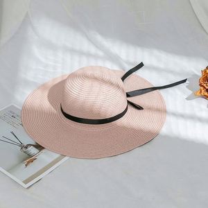 100% <b>Straw</b> <b>Summer</b> <b>Hat</b> Personalized Design Anti Sun Customizable Srtaw <b>Hats</b> for Women Beach Vacation - Product Image 4
