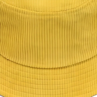 Topi Bucket Poliester Korduroi Topi Nelayan Warna Solid Uniseks Dapat Disesuaikan Hangat untuk Perjalanan Luar Ruangan Pelindung Matahari Penutup Kepala Musim Dingin