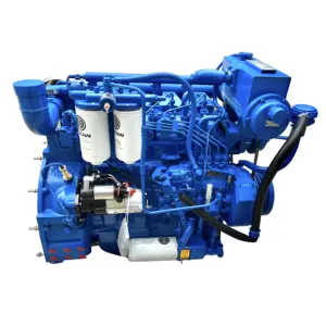 Brand new and genuine brand water cooled in line 4 cylinders 4 stroke WP4C120-18 marine diesel engine