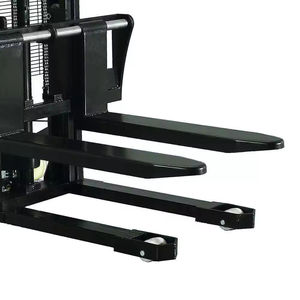 Offre Spéciale 1.6m manuel hydraulique gerbeur de palettes fourches rétractables <span class=keywords><strong>chariot</strong></span> élévateur à main entrepôt <span class=keywords><strong>chariot</strong></span> élévateur pour le stockage en usine - Product Image 4