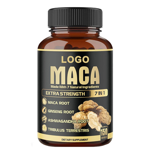 Oem odm תווית פרטית maca בתוספת כמוסות לגברים ולנשים עם ג 'ינסנג שחור מאקה אדום מאקה תוסף צמחים - Product Image 1