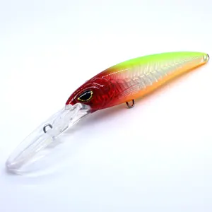 AOCLU Big Game Fighter 140mm 47g 180mm 94g Diving 7m Floating Fishing Lure 1PC Wire Saltwater Trolling Lure