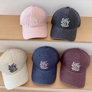 Self Love Club <b>Baseball</b> <b>Cap</b> Cotton Yarn Unisex Four Seasons Shade Hat - Product Image 4