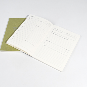 Tùy chỉnh A5 Naked cột sống máy tính xách tay với chủ đề may ràng buộc <span class=keywords><strong>softcover</strong></span> giấy Nhật Ký cho món quà - Product Image 4