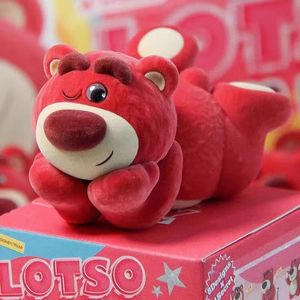 100% Original 52 JOUETS <span class=keywords><strong>Toy</strong></span> <span class=keywords><strong>Story</strong></span> Lotso's It's Me 2 Series Blind Boxes Lovely Strawberry Bear Mystery Boxes PVC Figures Kids Gift - Product Image 5