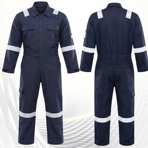 <span class=keywords><strong>Vêtements</strong></span> <span class=keywords><strong>de</strong></span> <span class=keywords><strong>travail</strong></span> <span class=keywords><strong>personnalisés</strong></span> avec bandes antistatiques et réfléchissantes, fabriqués en tissu <span class=keywords><strong>de</strong></span> coton quadrillé, testés et approuvés - Product Image 1