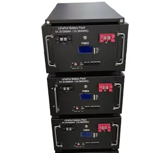 Madsun Stackable HV Modular 512V 460V 410V High Volt System Server Rack Mount LiFepo4 Battery Pack 51.2V 300Ah 200Ah 100Ah
