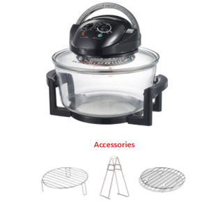Horno halógeno <span class=keywords><strong>de</strong></span> fácil operación con temporizador y control <span class=keywords><strong>de</strong></span> temperatura adecuado para <span class=keywords><strong>principiantes</strong></span> y ancianos - Product Image 1