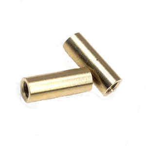 Pin logam CNC kustom pengencang aluminium dan besi bulat pin kustom untuk pengencang bulat industri