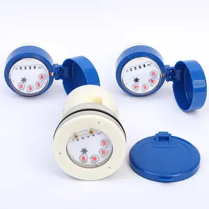 DN15-50mm multi jet water meter plastic spare parts mechanism Plastic Water Meter Register