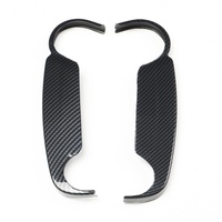 Volant en plastique pour FJ CRUISER à conduite à droite, motif carbone modifié, panneau de navigation noir, décoration intérieure de voiture