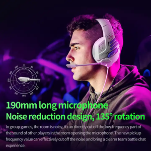 หูฟังเกมมิ่ง <span class=keywords><strong>Plextone</strong></span> G700 รุ่นใหม่มาแรง พร้อมไฟ LED แสดงสถานะแบตเตอรี่ รองรับ Apt-X HD สินค้าขายดี สำหรับ PS4 โทรศัพท์ และพีซี - Product Image 3