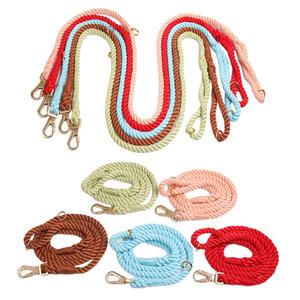 OKEYPETS-Correa de algodón suave y ecológica para perro, correa de lujo hecha a mano, colorida - Product Image 6