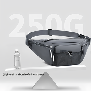 Riñonera Oxford Impermeable MKW3136 con Logotipo Personalizado, para Senderismo, Viajes, Deporte, Ligera y Resistente, para Hombre - Product Image 4