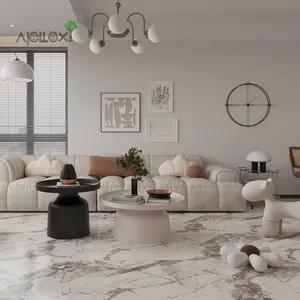 Apolloxy Decor 60X60 Kajaria Piso Vitrificado Azulejos Cerâmicos Piso Porcelanato Azulejos Polido