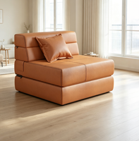 Canapé-lit Tatami pliable, matelas hybride à ressorts avec options en latex, emballage personnalisé, vente en gros VLranlife
