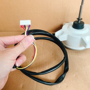 Motor de CC sin escobillas ZKFP-30-10-27L con paquete de resina para unidad exterior de aire acondicionado, motor de ventilador de CC de 5 cables - Product Image 2