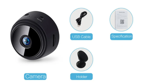 Mini <span class=keywords><strong>Cámara</strong></span> <span class=keywords><strong>A9</strong></span> Inalámbrica WIFI 1080p HD IP, Visión Nocturna, Grabadora de Video y Voz, con Tarjeta de Memoria de 32G - Product Image 6