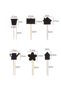 Hot bán gỗ mini bảng đen dấu hiệu làm vườn nhà máy nhãn mọng nước bảng tin - Product Image 5