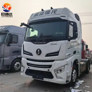 Shacman x3000 caminhão trator usado baixo preço 550hp motor diesel 6x4 cabeça de caminhão com volante à esquerda para venda