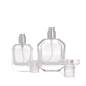 Flacon de parfum de 30ml 50ml 100ml transparent rechargeable vide vaporisateur de parfum avec couvercle prêt à l'emploi vente en gros - Product Image 1