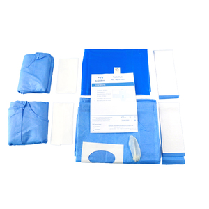 Paquete de Paños Quirúrgicos SMS Desechables, Estériles e Impermeables, para Urología, Esterilizados con Óxido de Etileno, Clase II, Diseño Conveniente para Uso Hospitalario - Product Image 3