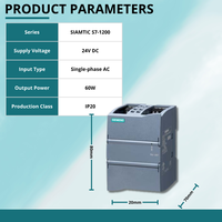 Módulo de Fuente de Alimentación para PLC SIEMENS SIMATIC S7-1200 con Comunicación RS485 y Soporte de Programación PLC 220-240V