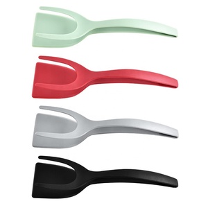 Espátula/Pinzas 2 en 1 Snowboy, Antiadherentes, Ecológicas, <span class=keywords><strong>de</strong></span> Nailon y Silicona, Resistentes al Calor, para Panqueques, Filetes y <span class=keywords><strong>Pan</strong></span> - Product Image 6