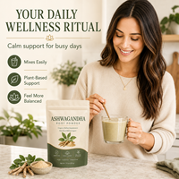 Poudre de Withania Somnifera Premium, Racine d'Ashwagandha Biologique pour l'Équilibre du Cortisol et le Soutien de la Vitalité, OEM