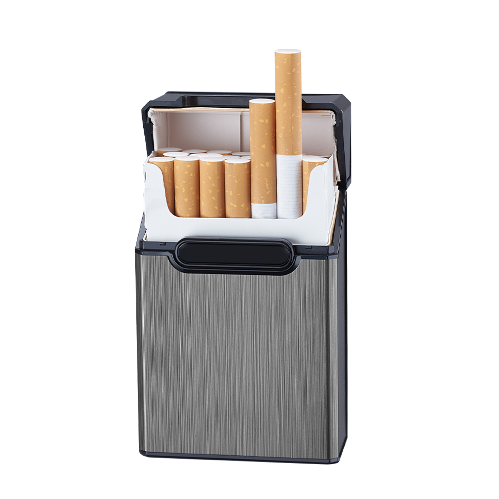 Smoking Set Aluminum Cigarette Case Pack